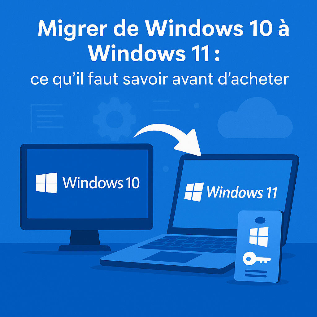 Migrer de Windows 10 à Windows 11