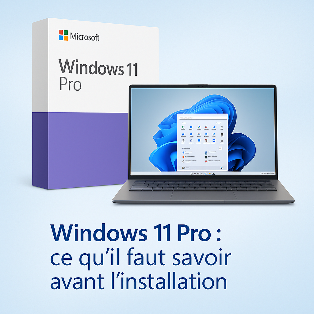 Acheter Windows 11 Professionnel : tout savoir avant d’installer la nouvelle version