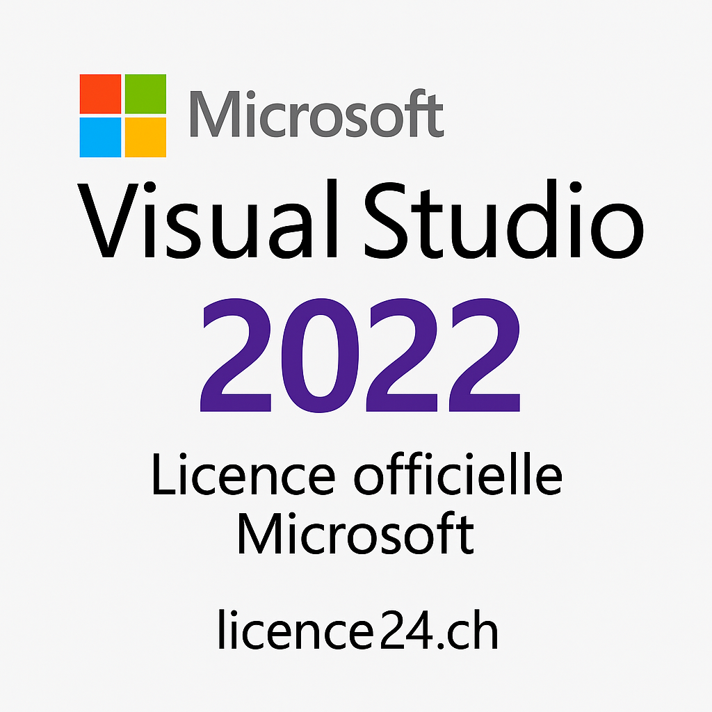 Microsoft Visual Studio 2022 – Licence officielle Microsoft Professionnelle et Entreprise sur licence24.ch